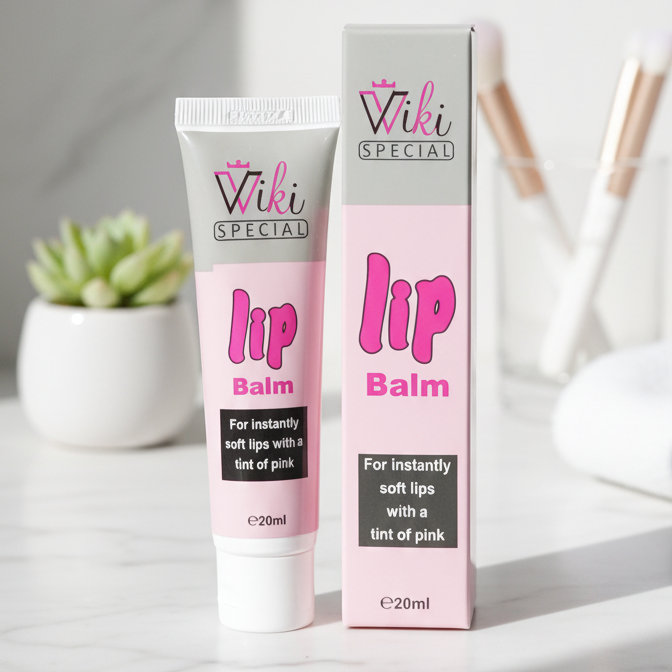 Wiki Pink Color Lip Balm – Soft, Hydrated, Naturally Tinted Lips