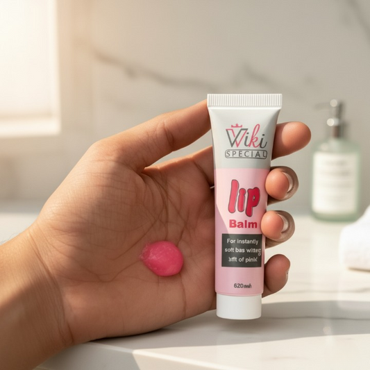 Wiki Pink Color Lip Balm – Soft, Hydrated, Naturally Tinted Lips