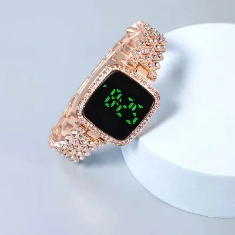 LED Touch Screen Digital Display Watch For Girls/Women