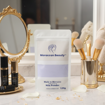 Moroccan Blue Nila Skin Whitening Powder