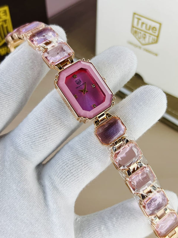 Bracelet Stone Watch For Her (4 Colours)