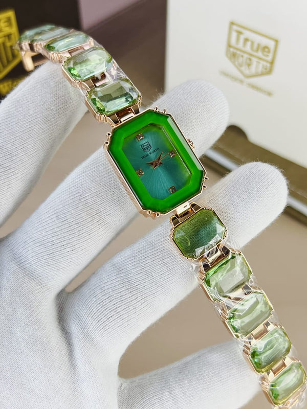 Bracelet Stone Watch For Her (4 Colours)