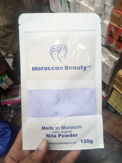 Moroccan Blue Nila Skin Whitening Powder